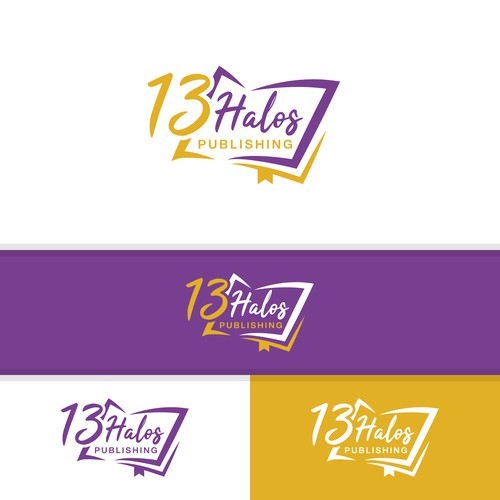 13 Halos Publishing logo Diseño de StudioJack
