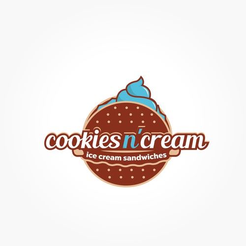 Design a cool fun logo for an ice cream shop Design by Beboldstudio