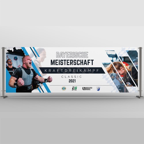 Unique, modern banner design for print - sports competition Design von David©S