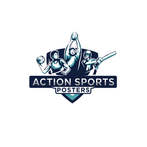 Highly engaging logo for sports digital art/photography business appealing to junior sports parents Design by SweetPain