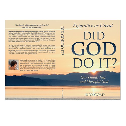 Design book cover and e-book cover  for book showing the goodness of God Ontwerp door Retina99