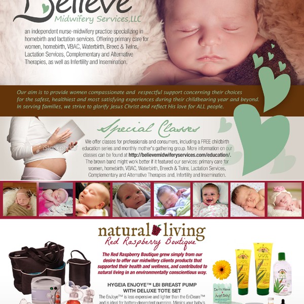 Create the next postcard or flyer for Red Raspberry Boutique