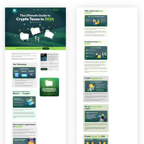 Web page design contest entry by monodeepsamanta