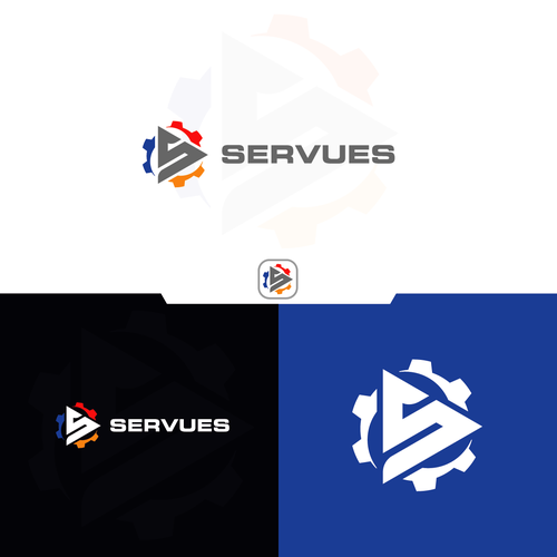 Logo design for automotive service & repair mobile video app Design by ryART