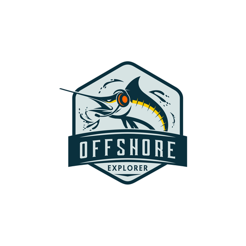 Fishing badge for merch!!!!, Logo design contest