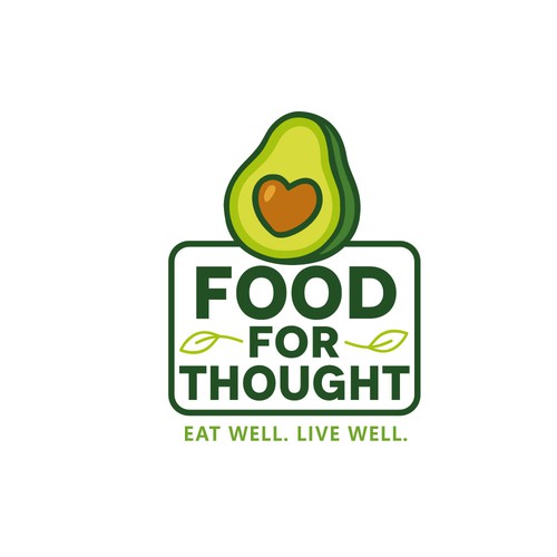 Fresh, Playful Island-Inspired Logo for Food For Thought – Organic Café & Market in the Florida Keys Design by marianaa