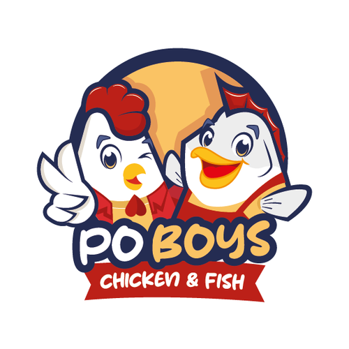 Po Boyz Design by Arttastica