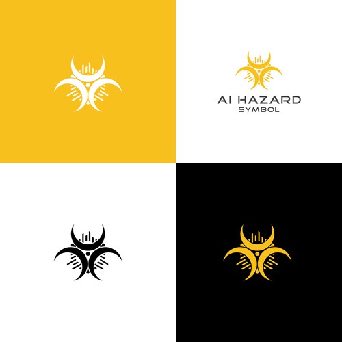 AI Warning/Hazard Symbol Design by eRsiti_Art