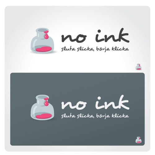 icon or button design for No Ink Ontwerp door RebDev