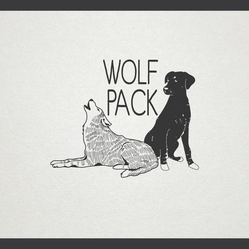 Create a logo for Wolf Pack Design by Khramova