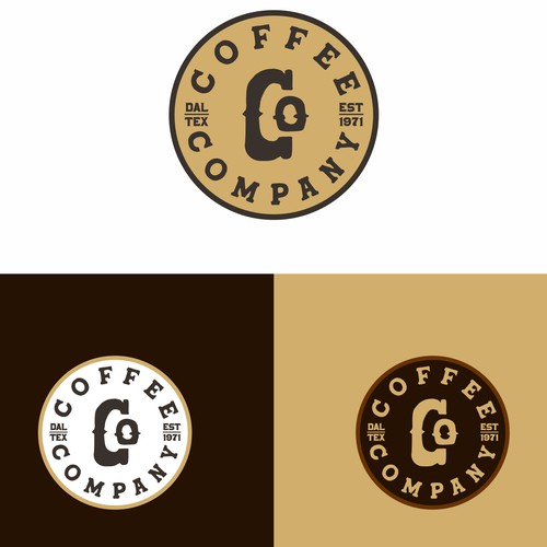 Coffee Company - Open since 1971, ORIGINAL COFFEE ROASTERS OF DALLAS Design by S U T A ™