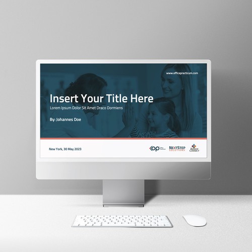 Three Brand Family PPT Deck Template Design by kres.cent