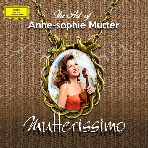 Illustrate the cover for Anne Sophie Mutter’s new album デザイン by Sidao