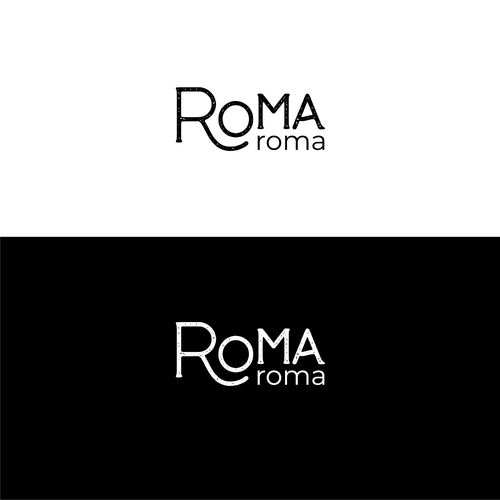 Roma Roma Logo Desing Diseño de A.Matar