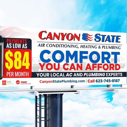 Design An Eye-Catching Billboard For An HVAC Company Design réalisé par GrApHiC cReAtIoN™