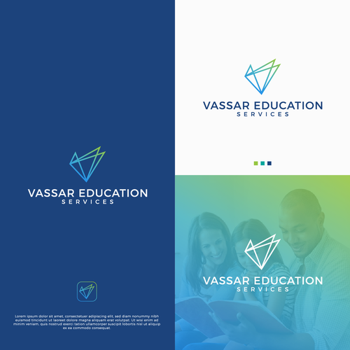 Clean and Sophisticated Logo for Education Services Design by Facer99_BG