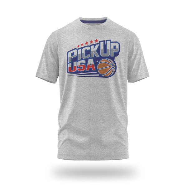 PickUp USA BASKETBALL T-SHIRT