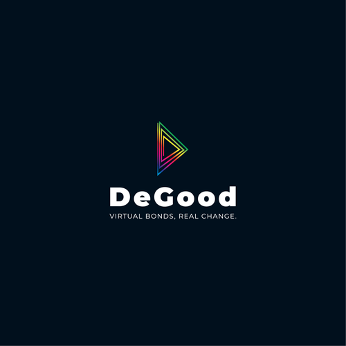 Craft a Futuristic Logo for a Web3 Philanthropy Initiative Nested in DeGodsNFT! Design by red lapis