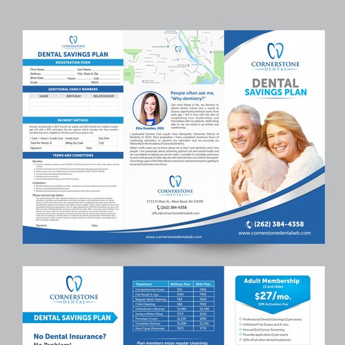 ROCKSTAR Designer Needed for Dental Savings Plan Brochure | Brochure ...