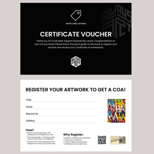 Certificate Voucher Design por Mah_Ari