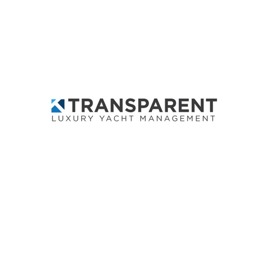 logo for TRANSPARENT Luxury Yacht Management Design by Rameez ™