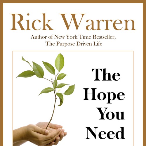 Design Rick Warren's New Book Cover Design by Brandezco