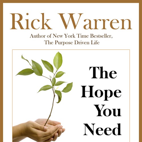 Design Rick Warren's New Book Cover Design réalisé par Brandezco