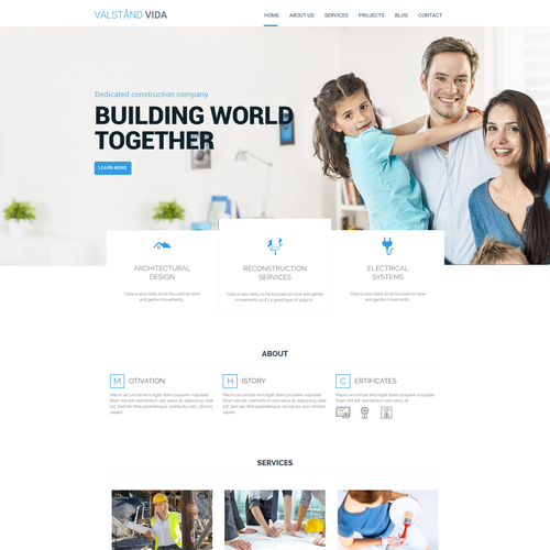 WordPress theme design contest entry by FaTiH™