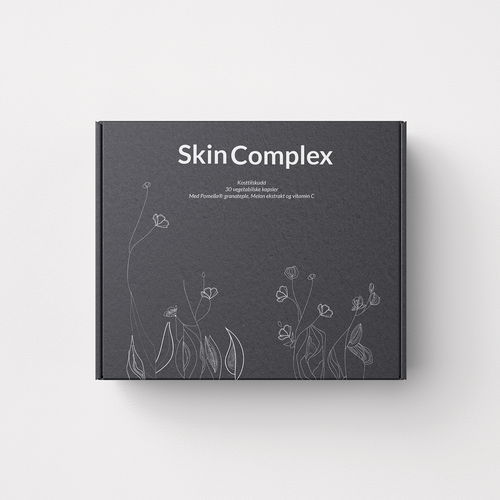 Box design for a advanced skin care supplement Design by Elllen