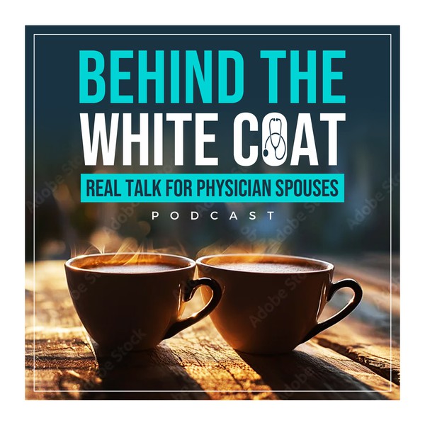 Design a podcast cover for a new podcast targeted for physician partners.