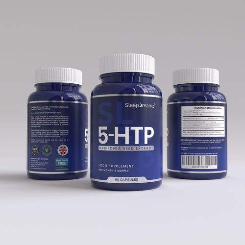 Sleep Supplement Label Design for Global Sleep Brand Design by Tamara.D