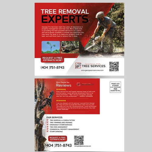 Branding for a Tree Removal Service Design by Qinkqink