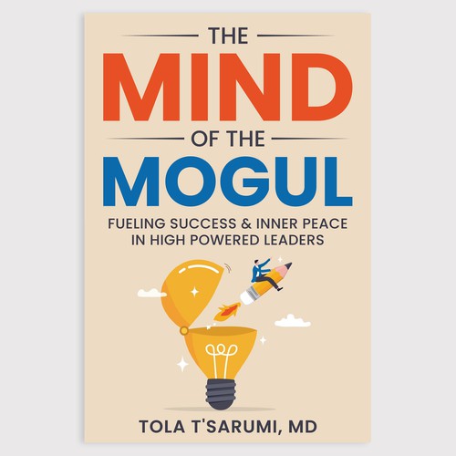 The Mind of the Mogul book cover Design by Unboxing Studio