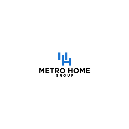 Metro Home Group Real Estate Team Logo Diseño de aldams