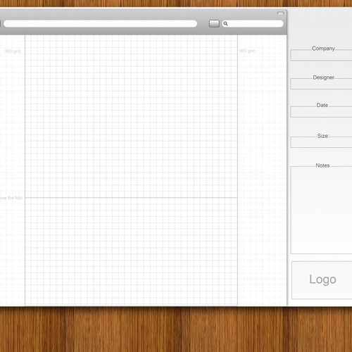 Printable Wireframe Design