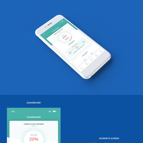 Mental Health App needs fresh design ideas Design by Hekan Kamal