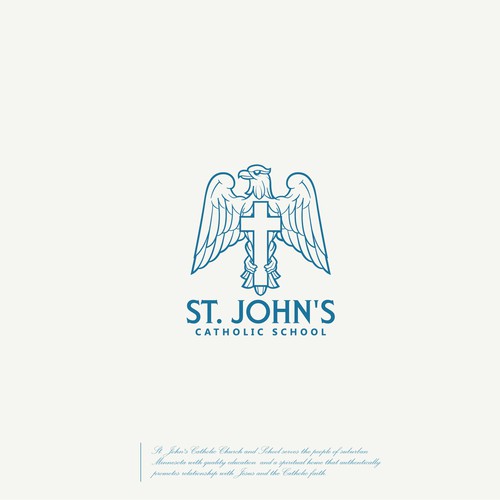 Design a beautiful logo for St. John's Catholic Church and School Design by Nikola 81