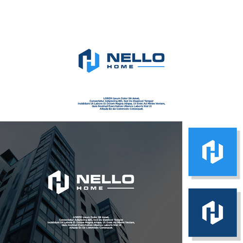 Logo of Home Advisor and Construction Design by lancarmenang