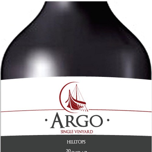 Sophisticated new wine label for premium brand Réalisé par QUARIO DESIGN