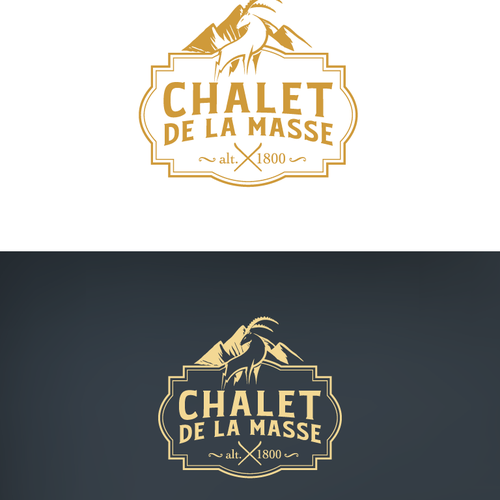 Design a cool logo for a cosy altitude restaurant Design by memindlogo