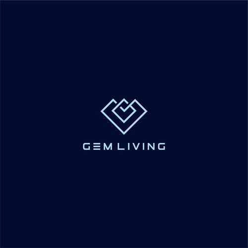 Geometrical, minimalist, modern brand design for Gem Living Design by Guerrilla_Farmer