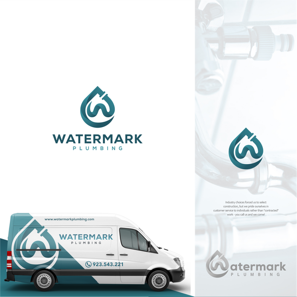 Design by wednesday!™ titled "Watermark Plumbing"