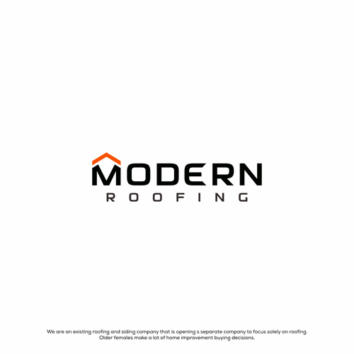 Modern Roofing - A new (modern looking) company in an old (not modern) industry Design by LEXItheDolphin