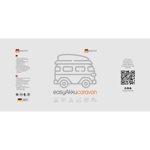 Designs | Create a design for cool packs for campervan owners | Product ...