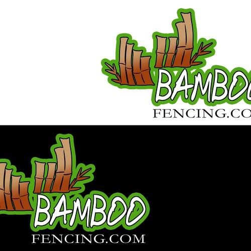 Logo for Bamboo Fencing.com Design by codebreaker