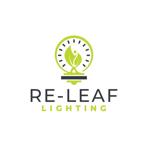 Designs | Re-LEAF Lighting logo | Logo design contest