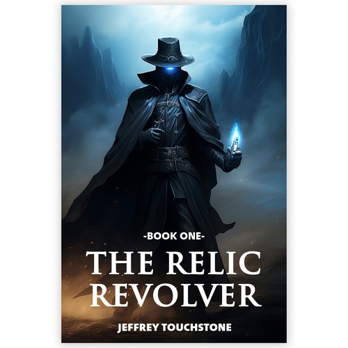 Cover and Spine Design for Fantasy Adventure Novel The Relic Revolver Design by SamArt❄️
