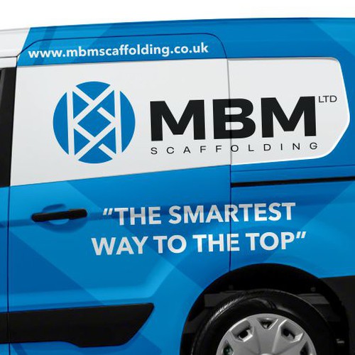 MBM Scaffolding - Van Design Design by SFZ_design