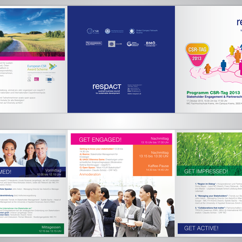 "design für respACT - austrian business council for sustainable development" ganador Otros diseños por magicball