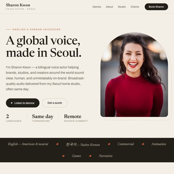 Design by PixelCraft Designer titled "Global Voiceover Sound "
